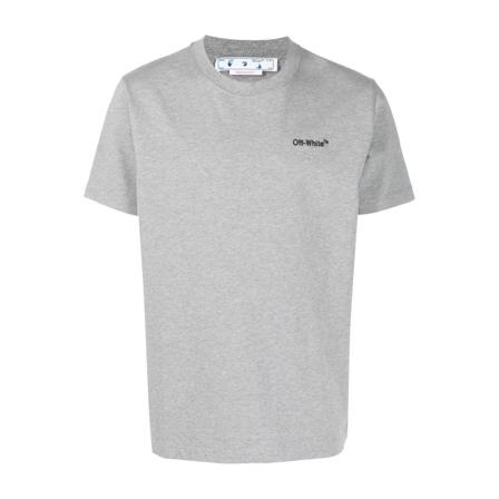 Off White T-Shirts Grå, Herre, Størrelse: L