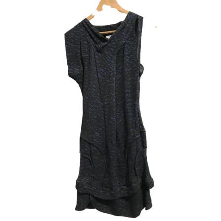 Isabel Marant Pre-owned, Pre-owned Fabric dresses Zwart, Dames, Maat:S,stof,Bedrukt