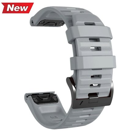 22 26mm Silikon Armband för Garmin Fenix 7 7X 8 E 6X 6 Pro 5 5X Plus Epix Gen2 Enduro 3 Instinct 3 Solar Snabbfäste