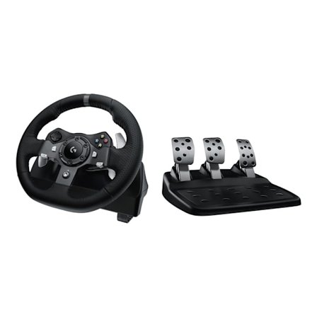 Logitech G920 Driving Force - ratt- och pedaluppsättning - kabelansluten