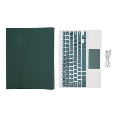 Tangentbord för surfplatta med pekplatta, magnetisk, automatisk viloläge, stöd, pennhållare, trådlöst tangentbord för IOS Tablet Pro 11 tum Air 4 5 