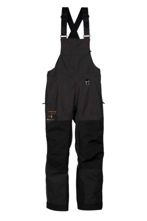 Isolierte Schneelatzhose 509 Powerline Schwarz/Gold M