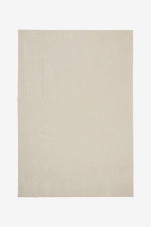 KM Home - Viskosmatta Granada - Beige - Slätvävda mattor - 160X230 - Från Homeroom