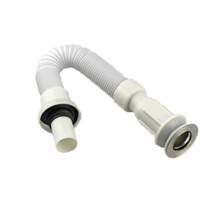 Fleksibel avløpsslange 13972, 1 1/4" x 32 mm, sifon/luktfelle for