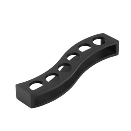 Shot Glass Hållare Shot Glass bricka SVART-SKYKAD SVART-SKYKAD