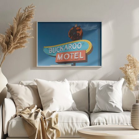 Buckaroo Motel Poster 40x30 cm