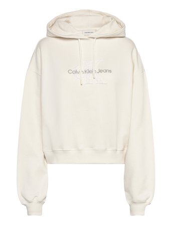 Calvin Klein Jeans | Chenille Monologo Hoodie | XXL