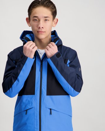 Peak Performance JR Gravity Insulated Jacket Bleu Vestes Garçon - Kids Brand Store