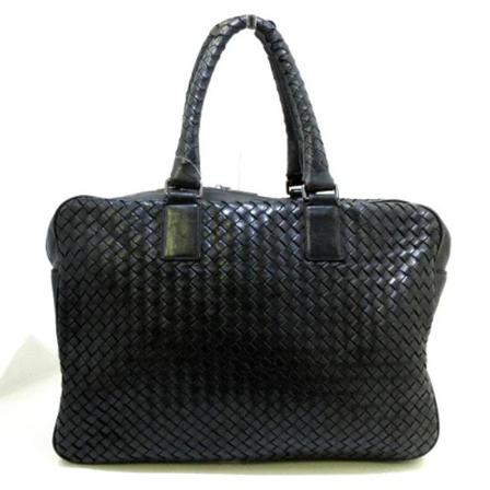Bottega Veneta Vintage, Pre-owned bag Zwart, Dames, Maat:ONE Size,leather