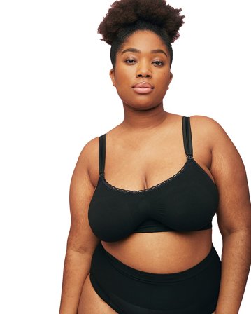 momkind Nursing Bra Black S/M H-K, Tøj & Bolig, Bh'er, Amme-bh'er