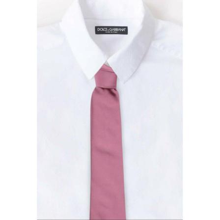Dolce & Gabbana - Slipsar - Rosa - Herr - Storlek: One Size, Herr, Storlek: ONE SIZE