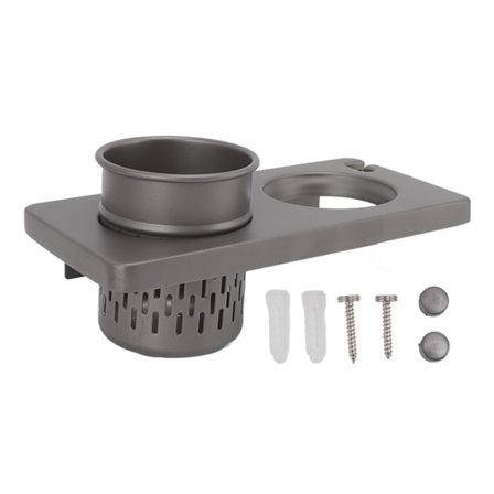 Veggmontert Hårfønerholder Organizer i Aluminiumlegering for Baderom