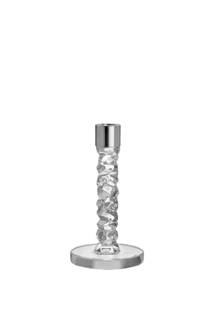 Orrefors Ljusstake Carat Dekoration Transparant H: 18.3cm