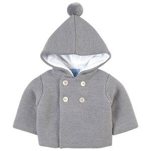 Jacadi Grey Knit Hooded Cardigan 6 months - Coats and jackets - 6 months - Grey