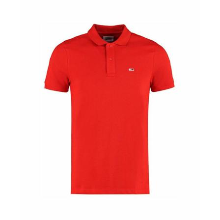 Tommy Jeans Polo Rød, Herre