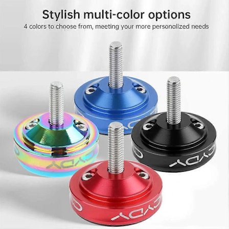 (pow yeah!) Sykkelcomputerholder Stoppeklokke Feste Styre Stem Topplokk Egnet Garmin Edge Black For Garmin