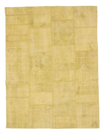 Patchwork Teppich Handgeknüpft 135X178