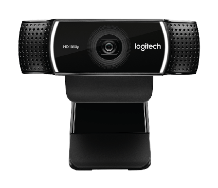 Logitech C922 Pro Stream Webcam Inkludert mini-tripod