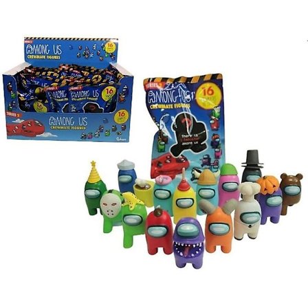 6-pack Among Us Crewmate-figurer Mystery Bag S2