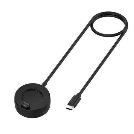 Ladekabel med USB-C til Garmin Fenix 8 / 7X / 6S Pro - Svart