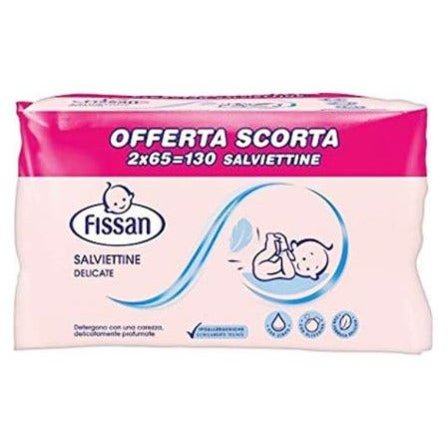 Fissan Salviettine Delicate 2x65 Pezzi