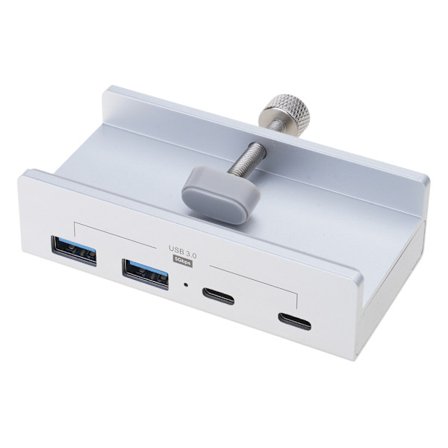 Bærbar USB-hub 5 Gbps bakklipsdesignadapter for harddisk, kamera, mus