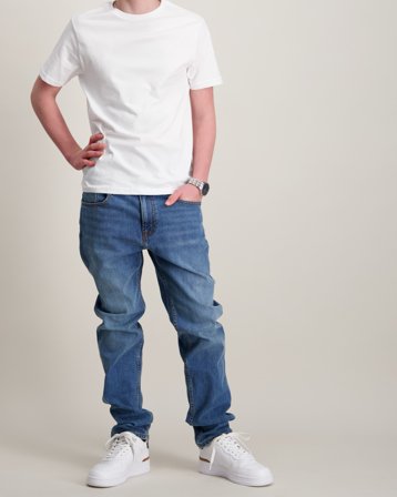 Scotch & Soda CORE Dean loose tapered jeans Blå Jeans Kille - Kids Brand Store
