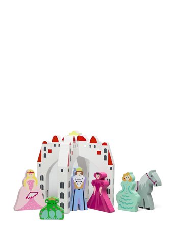 Magni Toys Castle With 6 Characters - Multi/patterned - 20.5X29.7X6CM