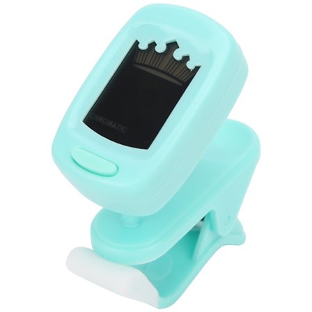 Clip-on Stemmer Folkgitar Bass Fiolin Ukulele Høy Sensitivitet Pickup Instrumenttilbehør Lys Mint