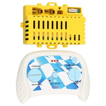 Opgradering af elektrisk børnebil med 24V kontrolboksmodtager 2.4G sender til elektrisk bil