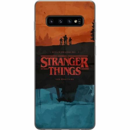 Samsung Galaxy S10 Genomskinligt Skal Stranger Things