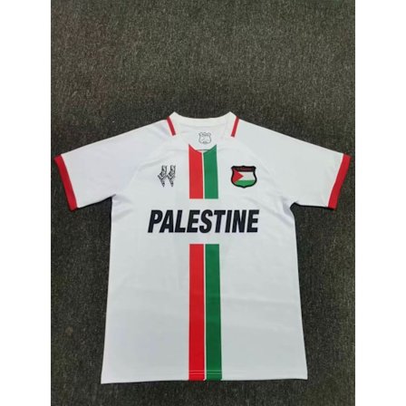 Black Friday-rea! Palestinas fotbollströja 2023/24 hemmatröja bortatröja Vit-A