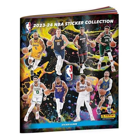 NBA 2023-24 Sticker Album Basket Samlarbilder