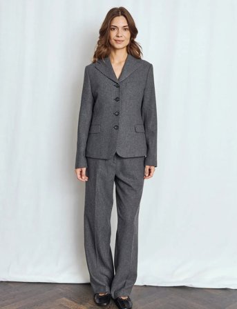 Bruun & Stengade Bs Chama Suit Pants - Grey - 38