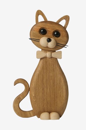 Spring Copenhagen - Seinäkoriste Hanging Lucky 22 cm - Luonnonväri - Koriste-esineet - - Homeroom