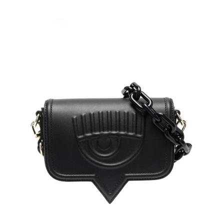 Chiara Ferragni Collection, Eye Logo Bag Czarny, Kobieta, Rozmiar: ONE Size