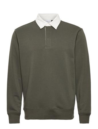 Beach Polos Long-sleeved Grøn Mango