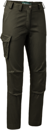 Deerhunter Lady Traveler Trousers Rifle Green - Bukser og Shorts