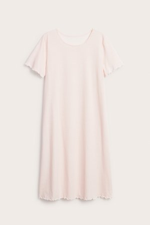 Kappahl | Mønstret nattkjole Rosa XL | Rosa