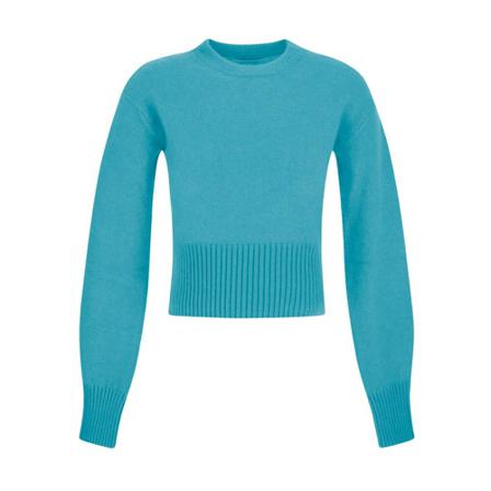 Laneus, Round-neck Knitwear Blauw, Dames, Maat:M