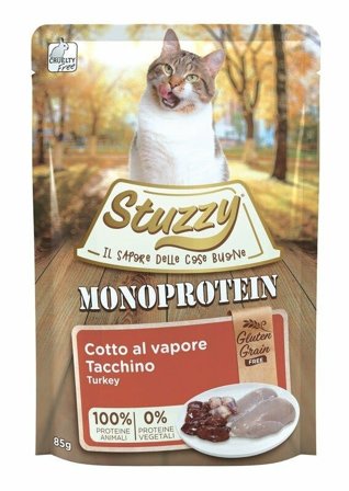 Stuzzy Monoprotein Bocconcini Con Tacchino Per Gatti Adulti
