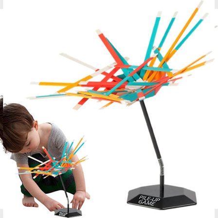 Balanse-spill, Stabling Gravity Balance Snap Tag-spill, Balanse-stabling Teambyggingsblokker Brettspill for 3+ barn og voksne