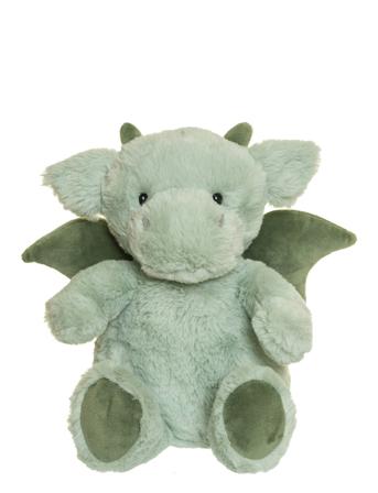 Dino Med Vingar Toys Soft Toys Stuffed Animals Grön Teddykompaniet