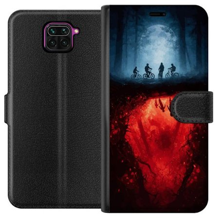 Kompatibelt Plånboksfodral till Xiaomi Redmi Note 9 Dark Forest Rift