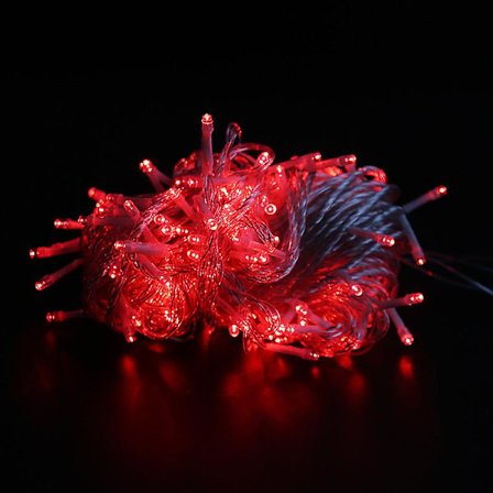 Julelys med stjerneklar himmel Udendørs dekorativ lampe Ingeniørkvantitativ LED-lys kæde Nytårs lyskæde Lys Julelys