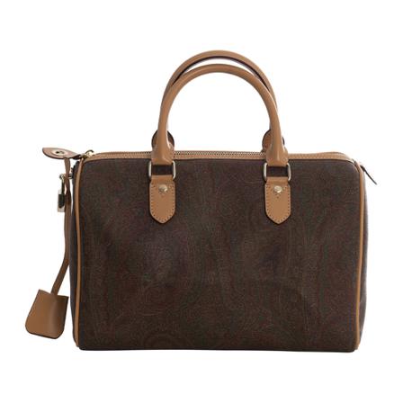 Etro, Trunk In Paisley Print Bruin, Dames, Maat:ONE Size,stof