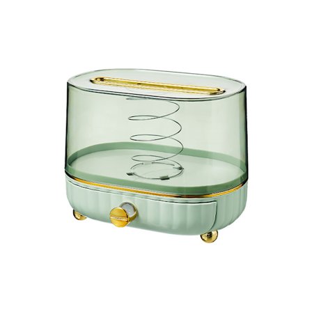 Vihreä Kudoksenpidin Luksus Paperinen Napkinlaatikko, Olohuone, Korkea-e