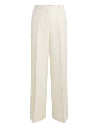 Tommy Hilfiger | Viscose Linen Wide Leg Pants | 40