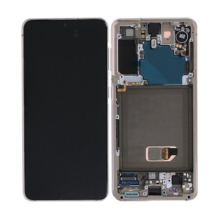 Samsung Galaxy S21 5G Skärm med LCD Display Original - Violett