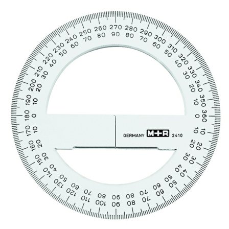 Protractor Full-circle 360°